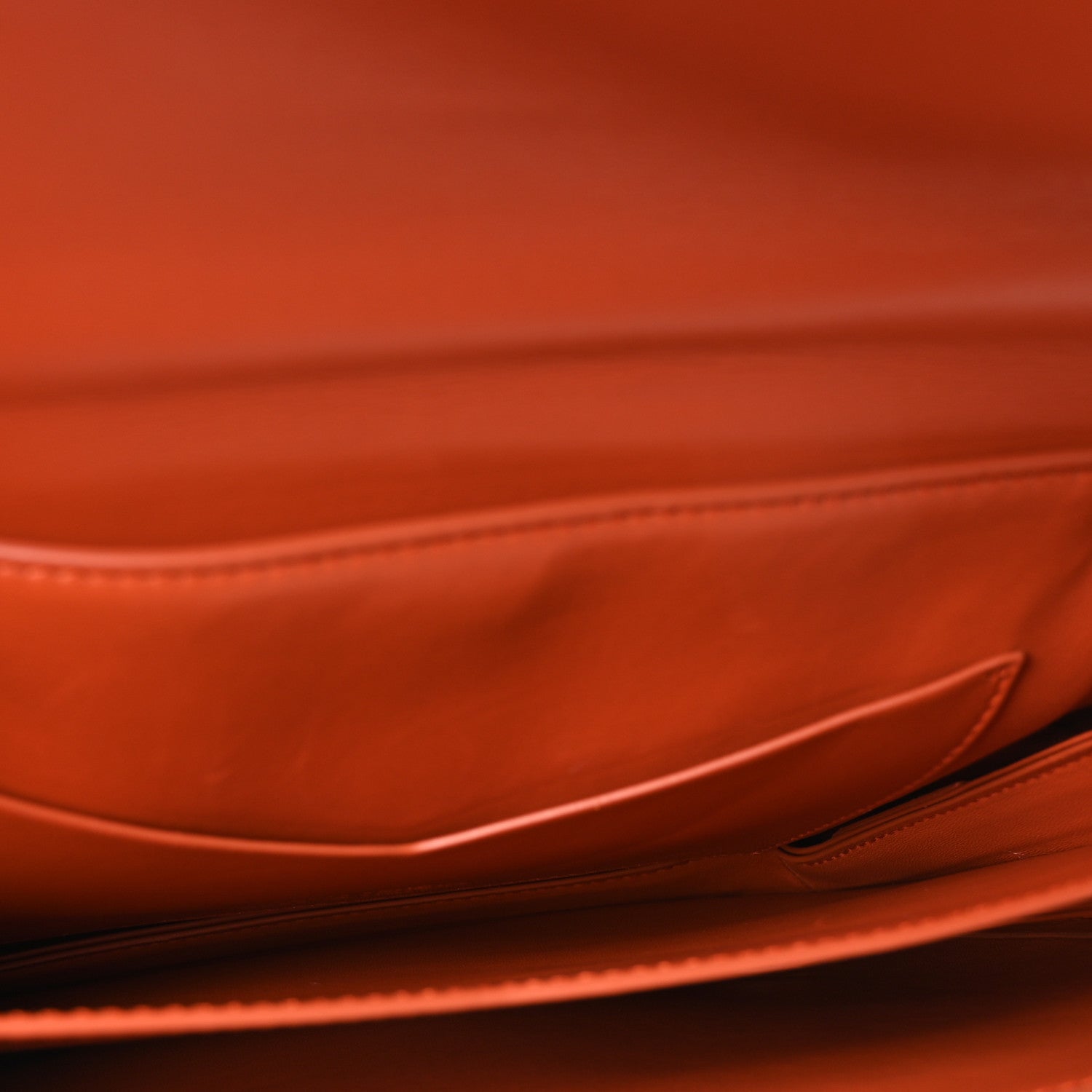 Calfskin Mount Envelope Bag Maple