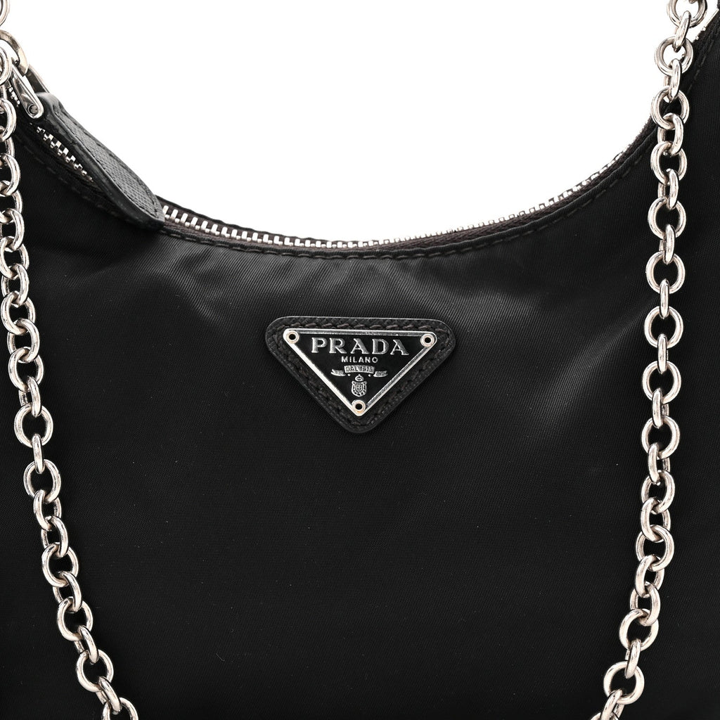 Nylon Re-Edition 2005 Shoulder Bag Black