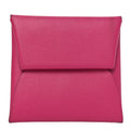 Madame Calfskin Bastia Coin Purse Rose Pourpre
