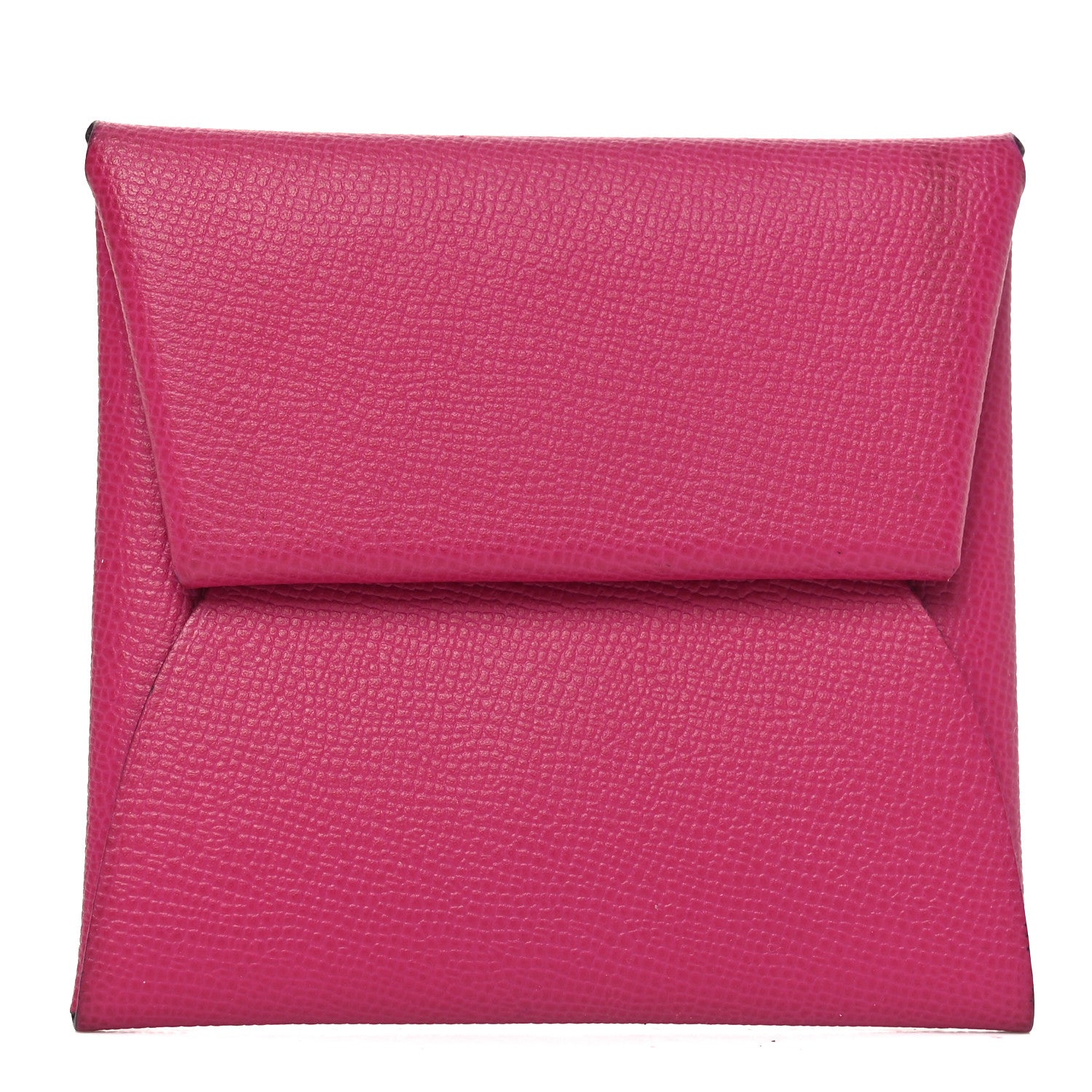 Madame Calfskin Bastia Coin Purse Rose Pourpre