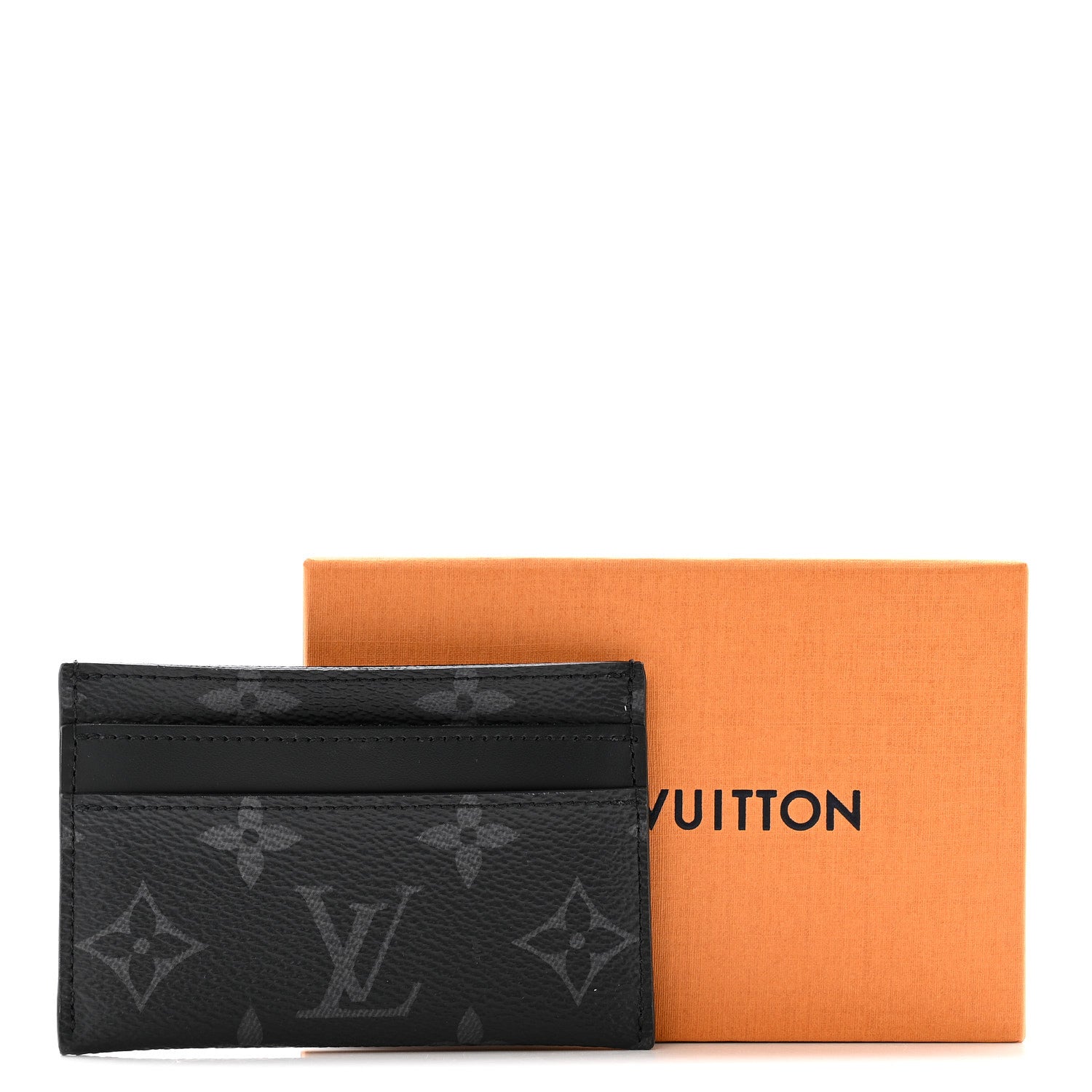 Monogram Eclipse Porte-Cartes Double  Holder