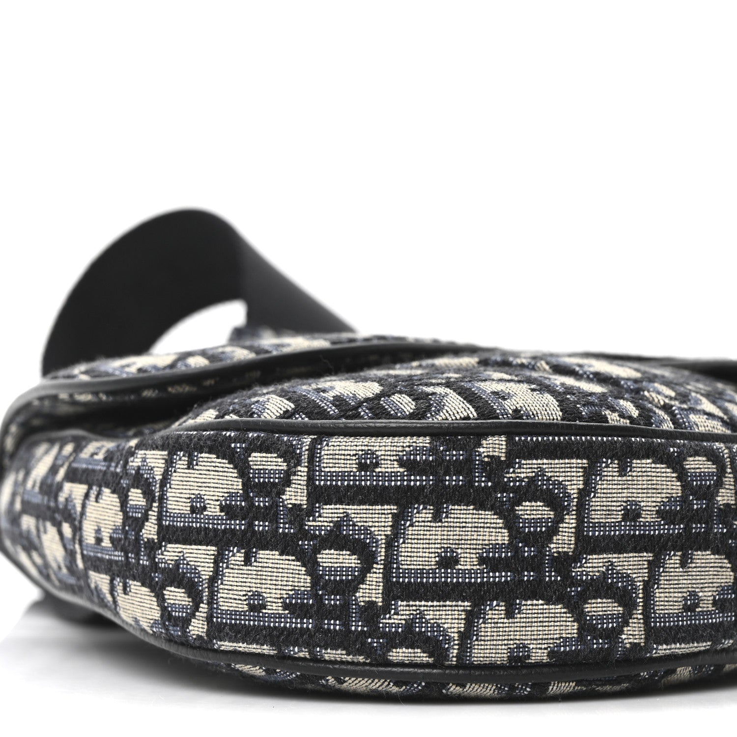 Oblique Mens Saddle Bag Blue