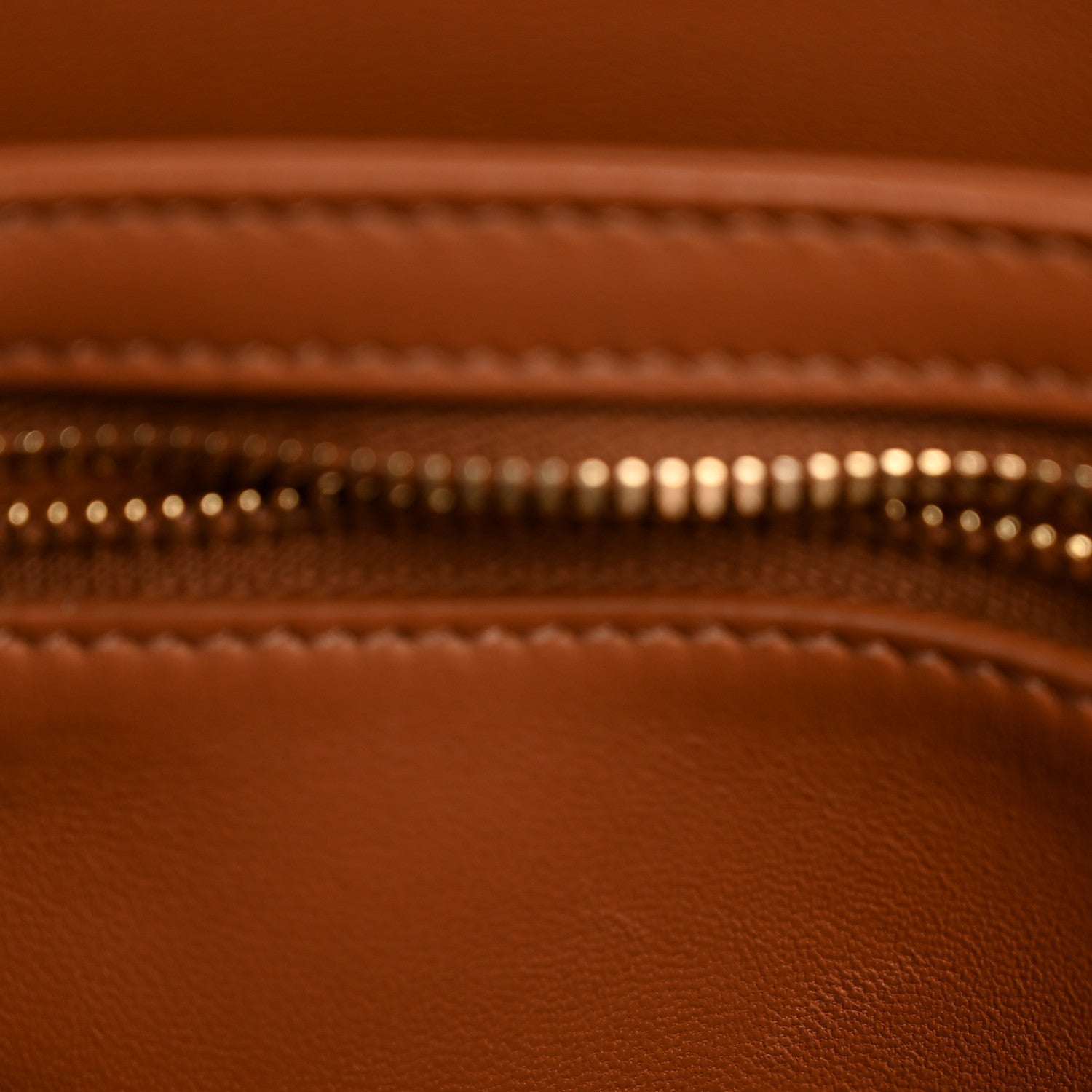 Calfskin Triomphe Canvas Teen Triomphe Bag Tan