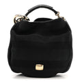 Raffia Large Sky Hobo Black