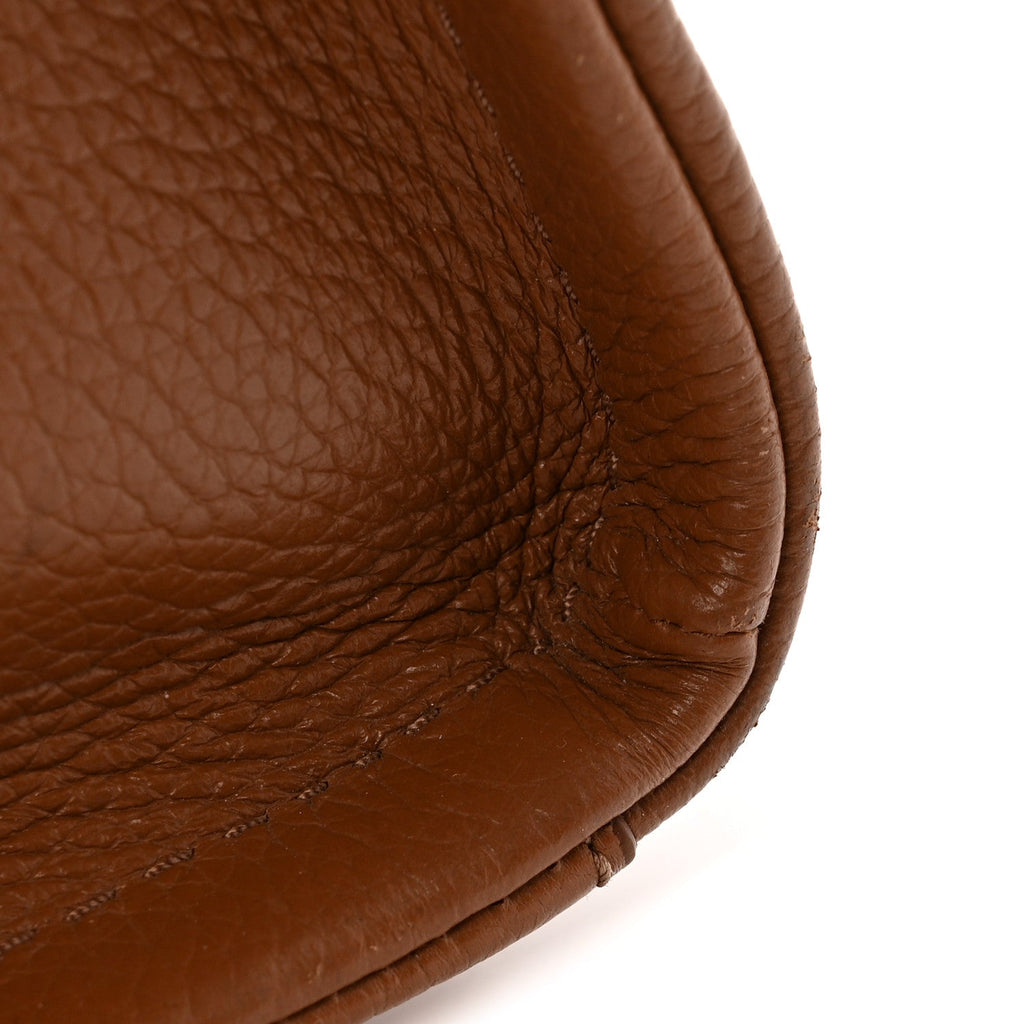 Grained Calfskin Medium The Tote Bag Argan Oil