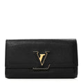 Taurillon Capucines Wallet Black