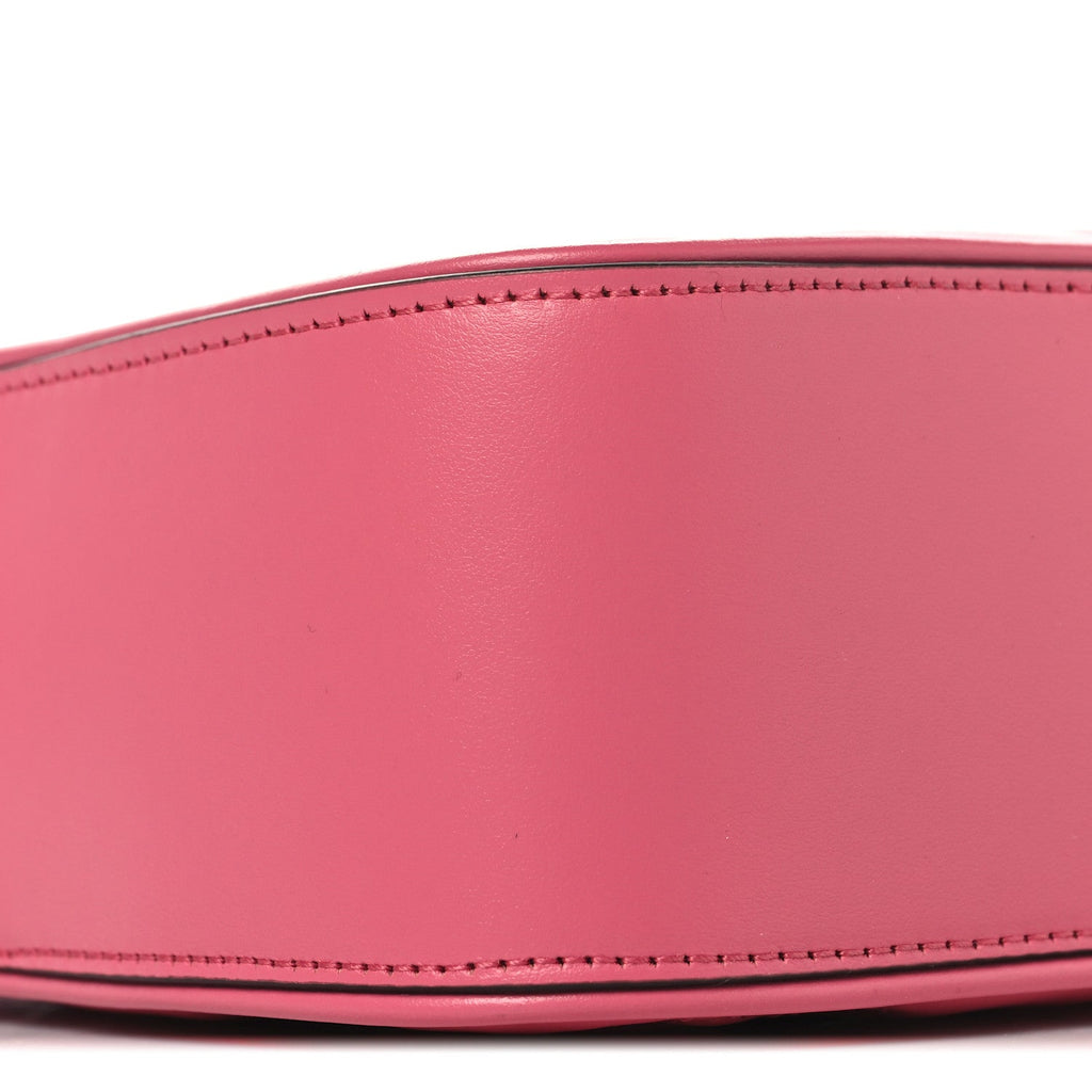 Calfskin GG Matelasse Small Shoulder Bag Rhodamine Pink Natural