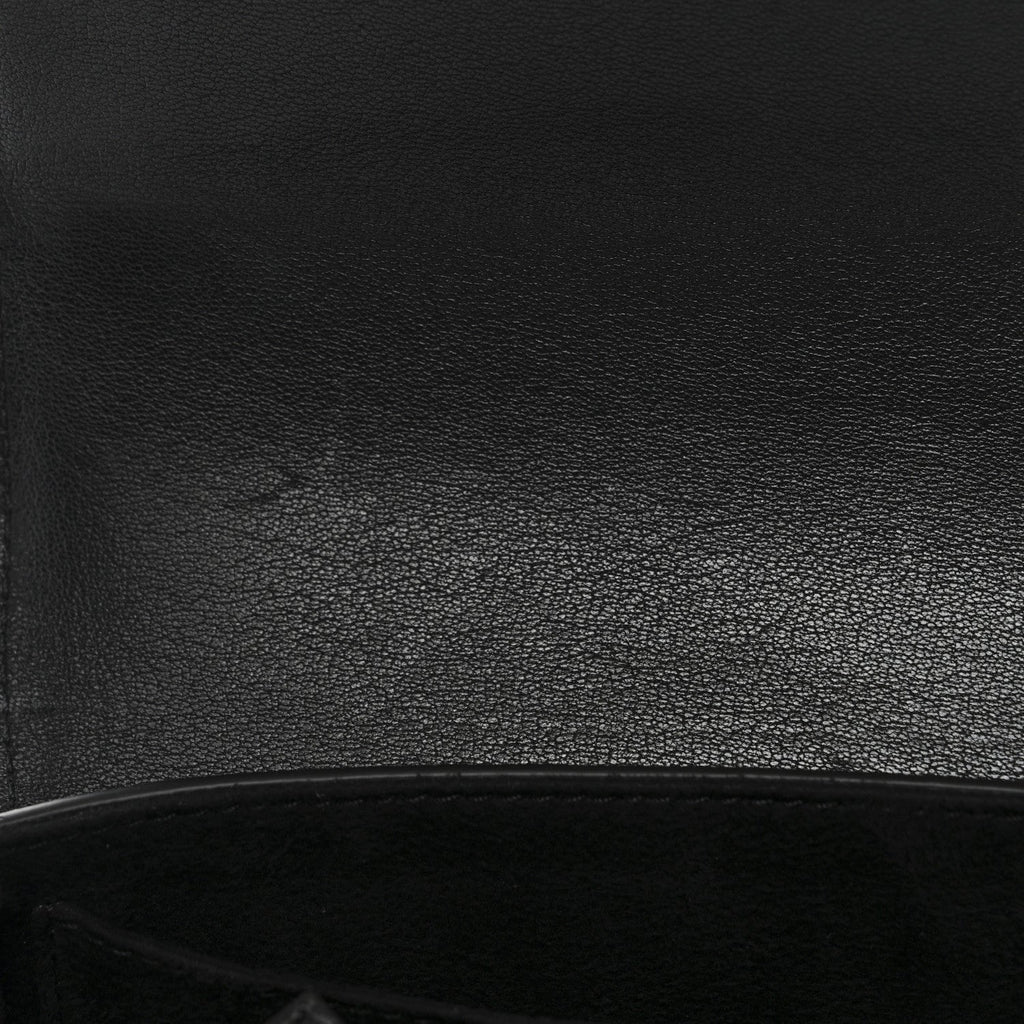 Lambskin Tag Mini Bag Black
