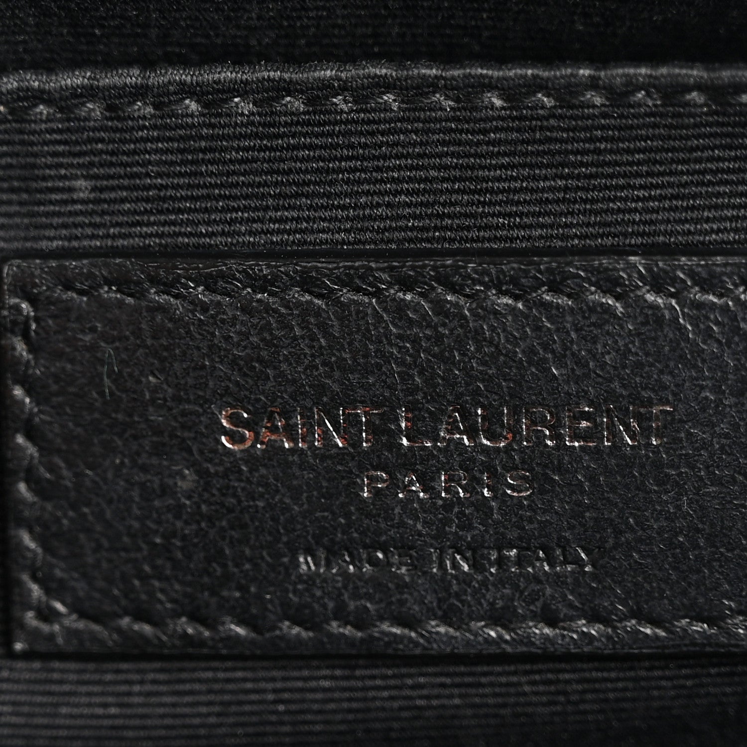 Calfskin Matelasse Monogram Monochrome Lou Camera Bag Black
