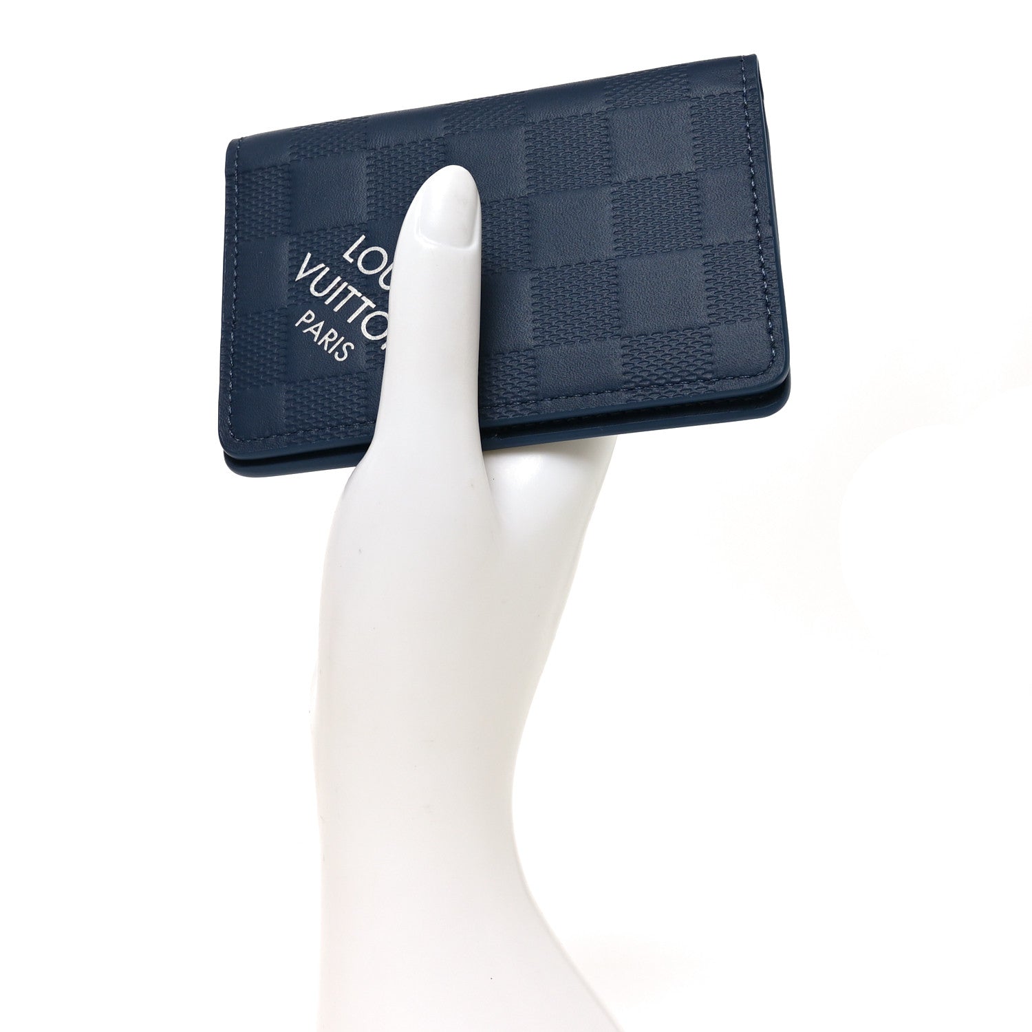 Damier Infini Pocket Organizer NM Bleu Sapphire