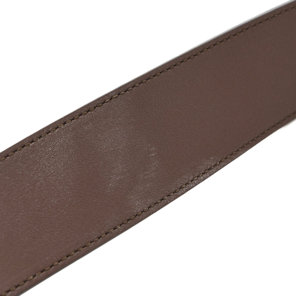 GG Supreme Monogram Ophidia Belted iPhone Case 85 34 Dark Brown