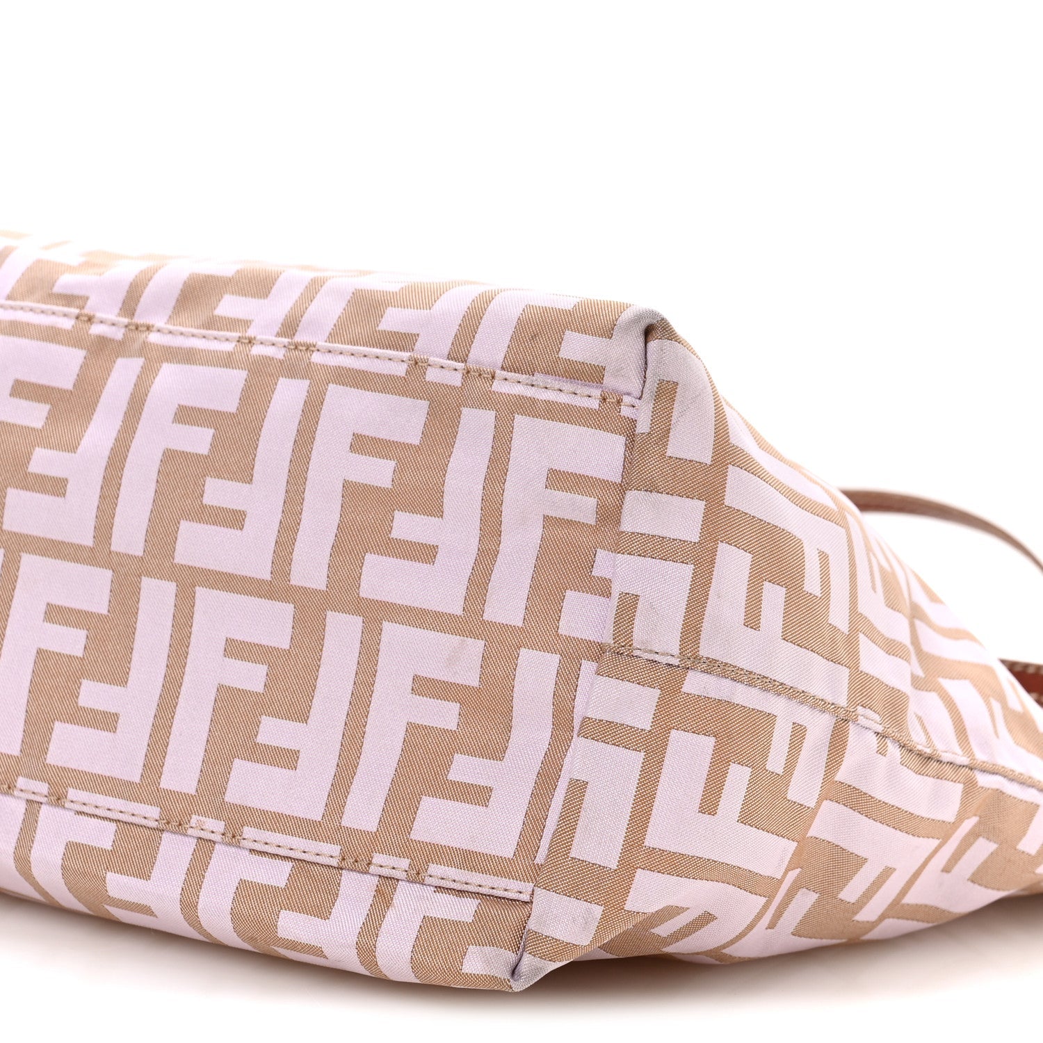 Zucca Roll Tote Beige Brown