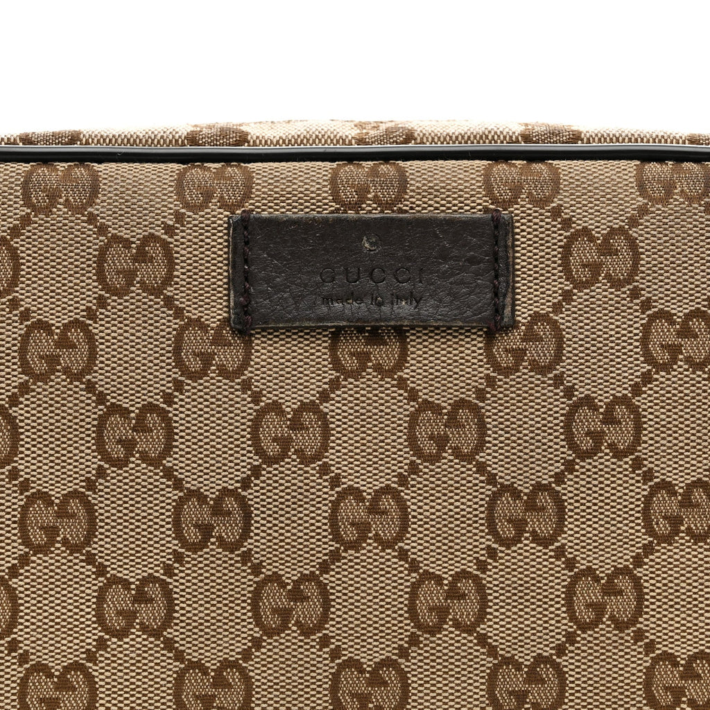 Monogram Belt Bag Dark Brown