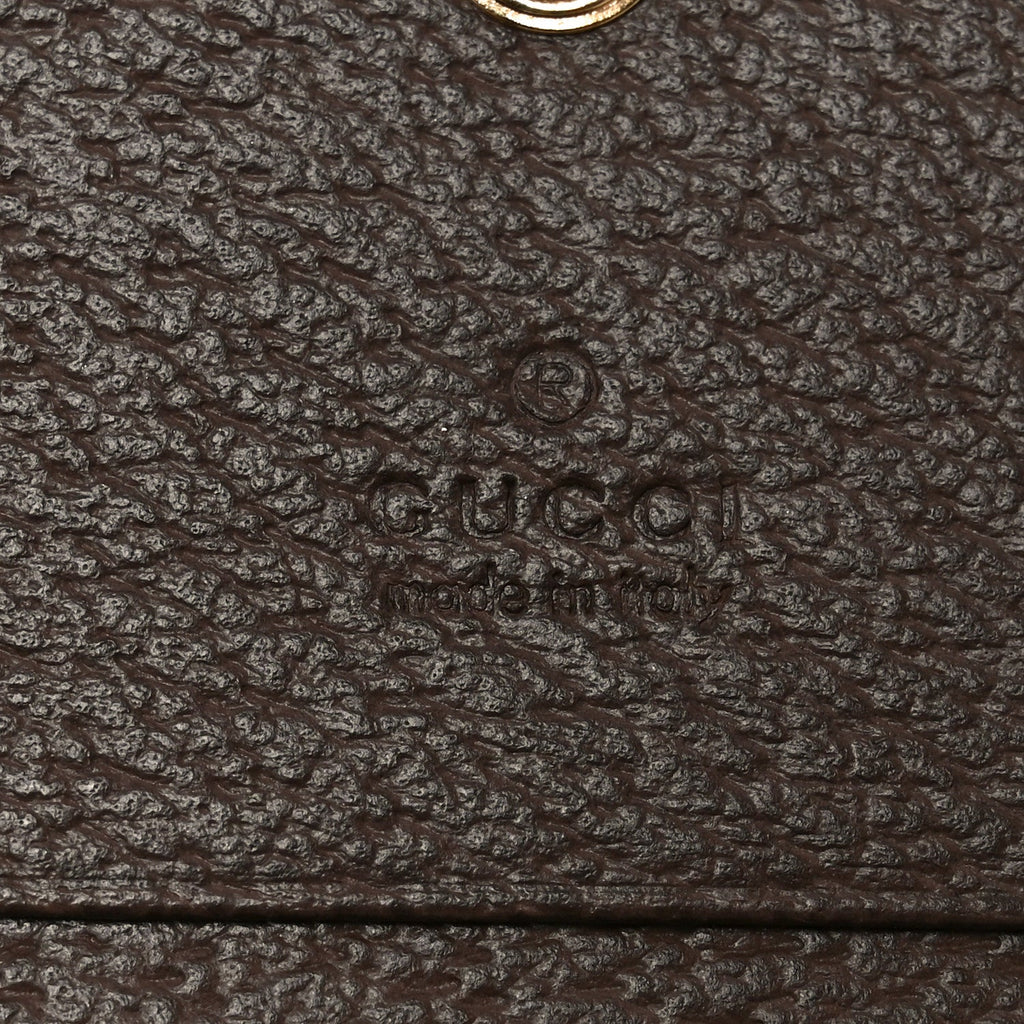GG Supreme Monogram Web Ophidia  Case Beige New Acero