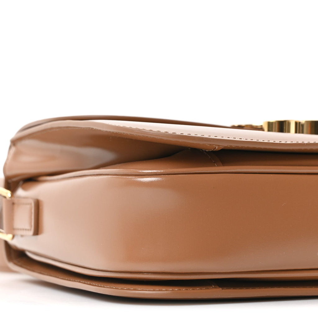 Shiny Calfskin Medium Triomphe Bronze