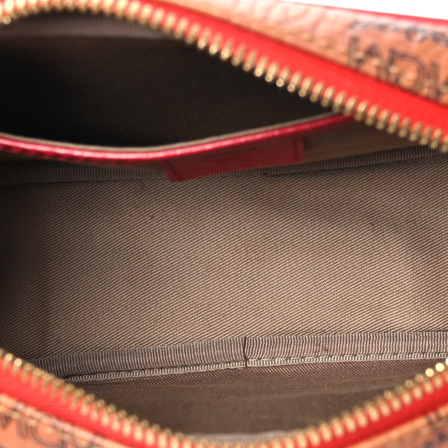 Skyoptic Visetos Spectrum Diamond Camera Bag Cognac Red