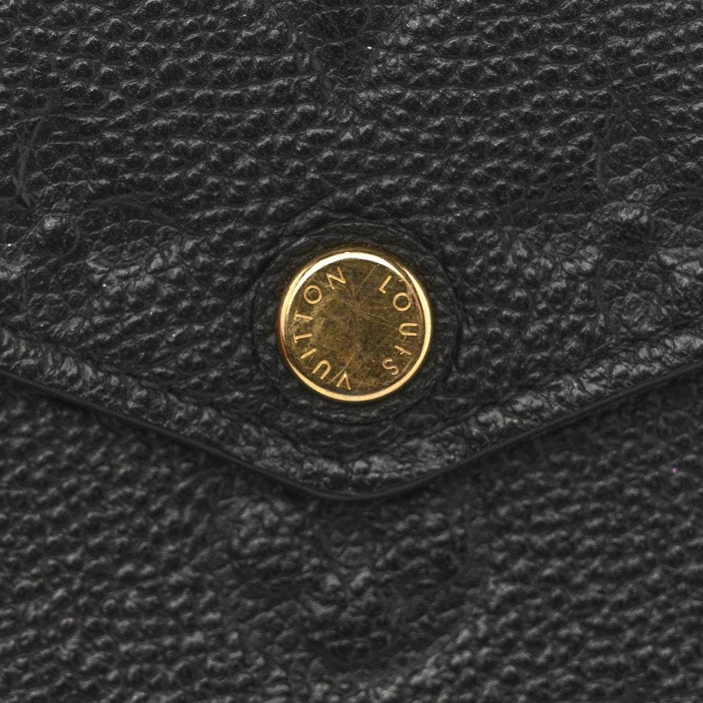 Empreinte Pochette Felicie Chain Wallet Black