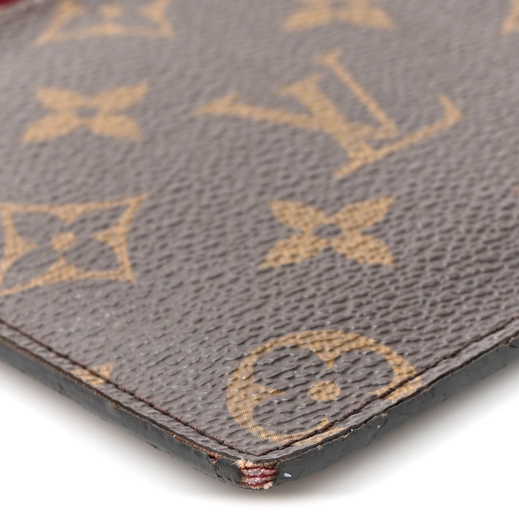Monogram Pochette Felicie Chain Wallet Fuchsia