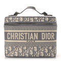 Oblique Diortravel Vanity Case Grey