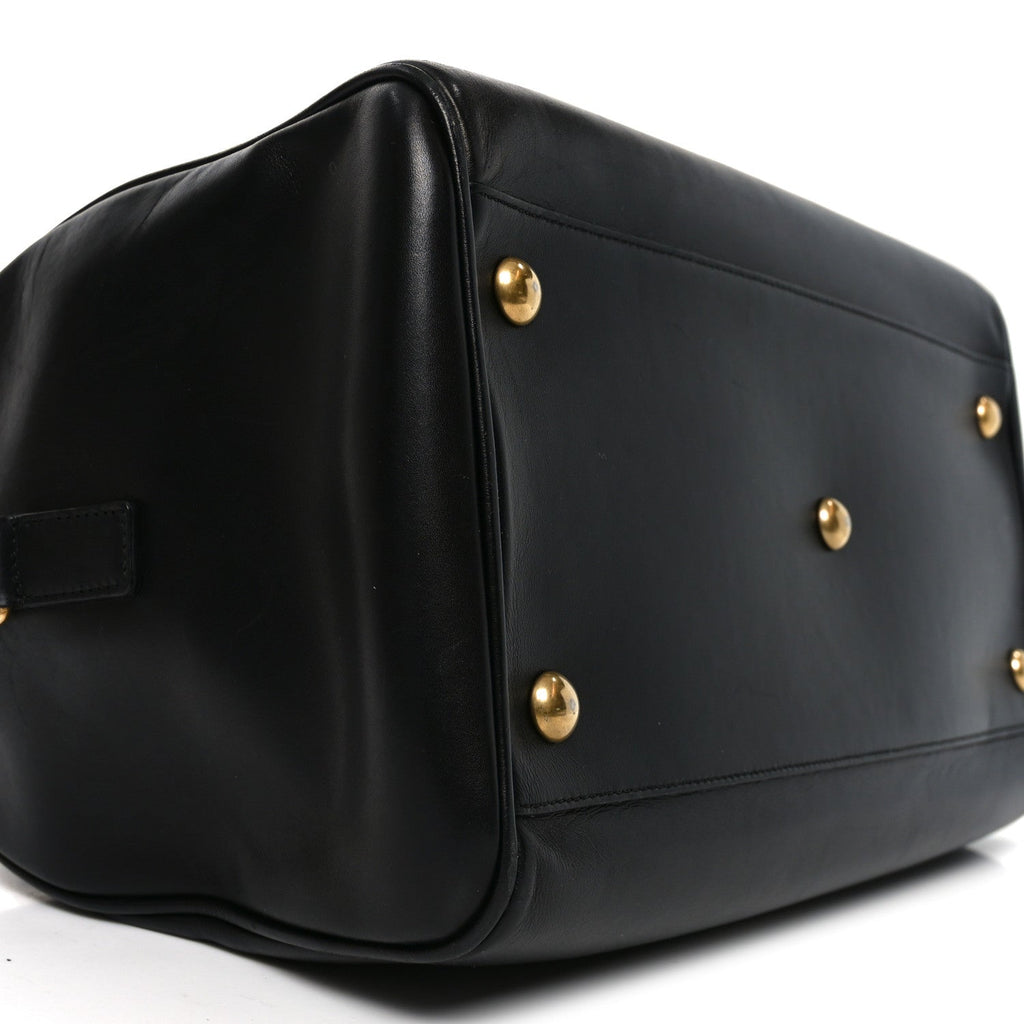 Calfskin Classic Duffle 6 Black
