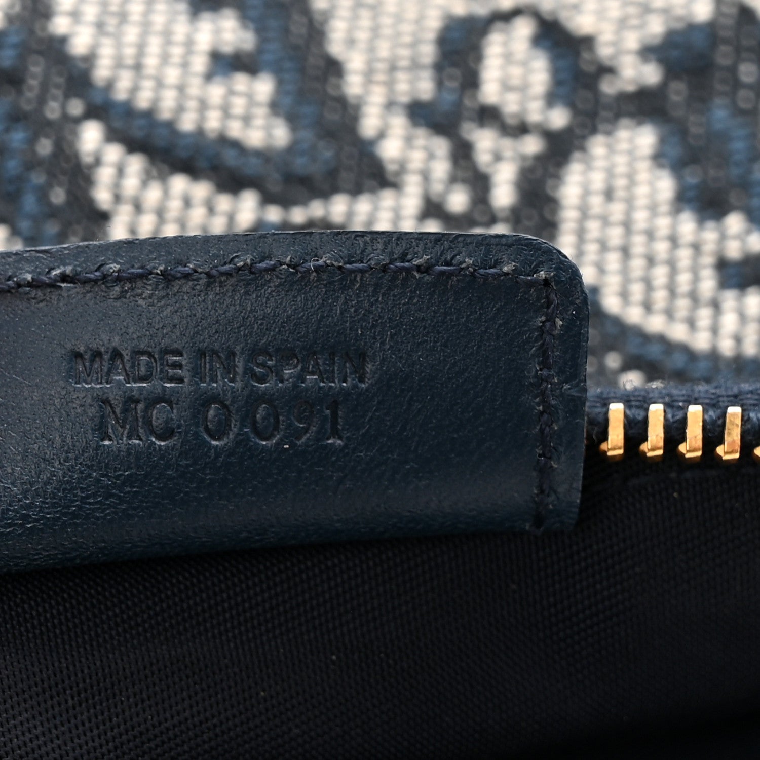 Monogram Mini Saddle Pochette Navy