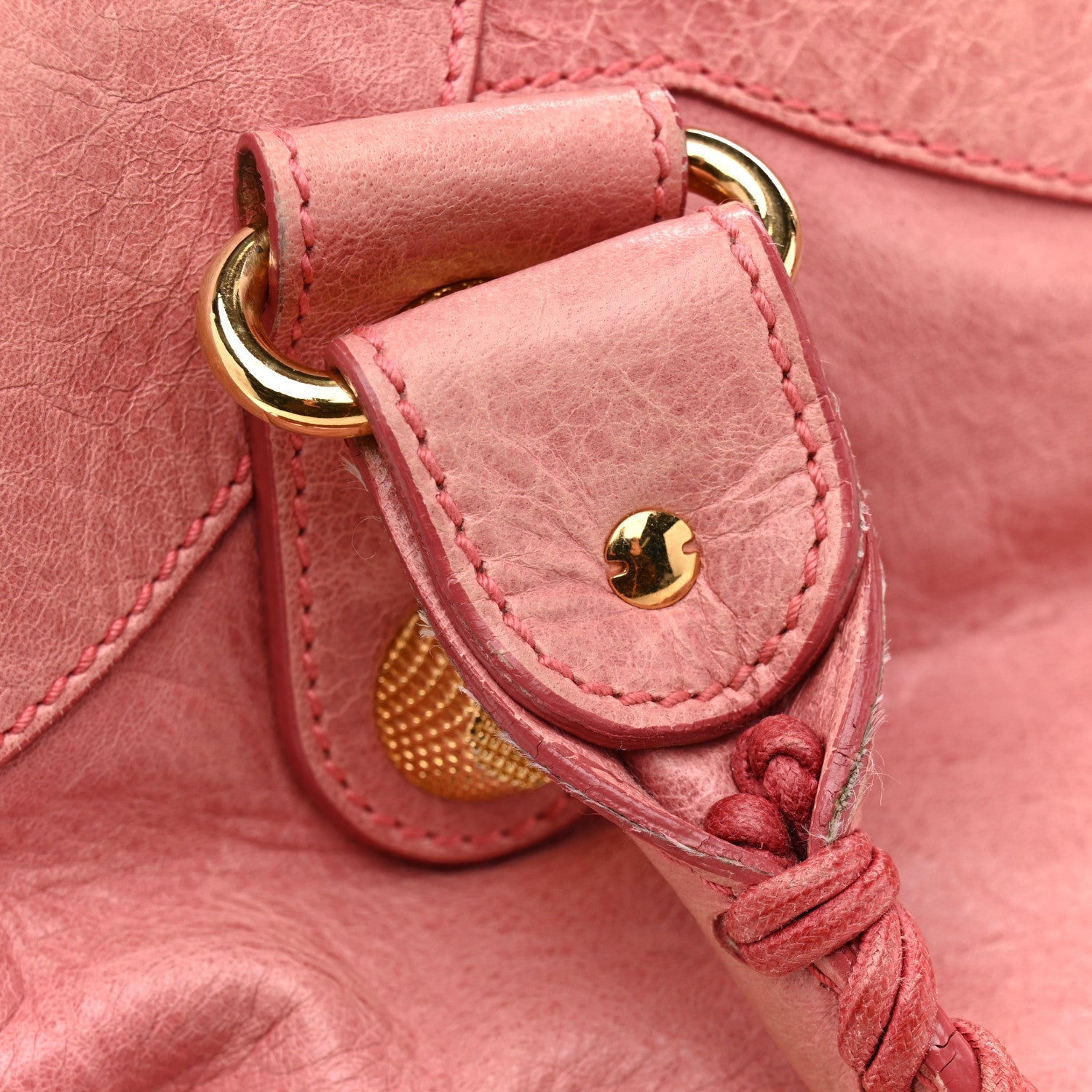 Agneau Giant 21 Gold Hardware City Bubblegum