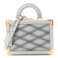 Lambskin Malletage Petite Valise Palazzo Ecume