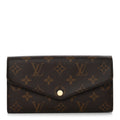 Monogram Sarah Wallet NM Rose Ballerine