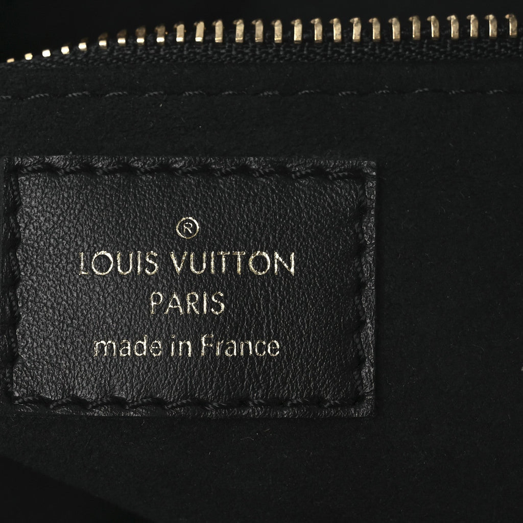 Monogram Petite Malle Souple Black