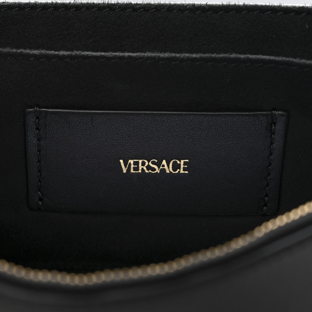 Lambskin Tag Mini Bag Black