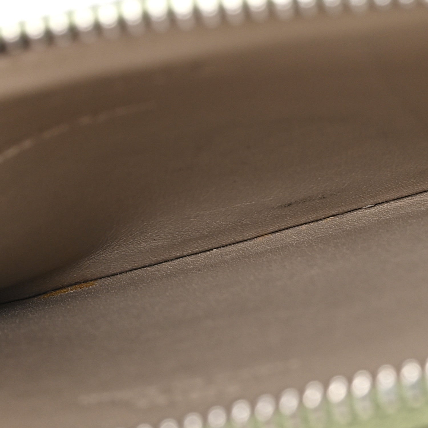 Soft Grained Calfskin Coin  Holder Rosemary Tan