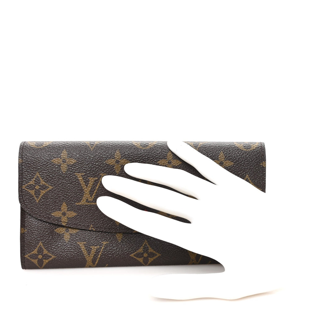 Monogram Emilie Wallet Fuchsia