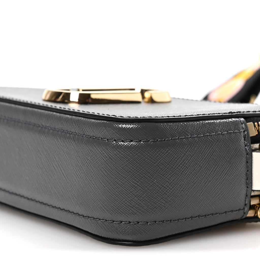 Saffiano Small Snapshot Camera Black Mulitcolor