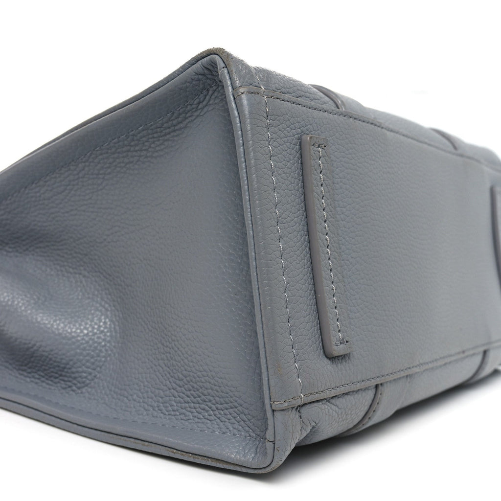 Grained Calfskin Medium The Tote Bag Grey