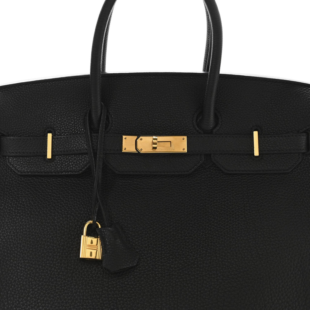 Togo Birkin 35 Black
