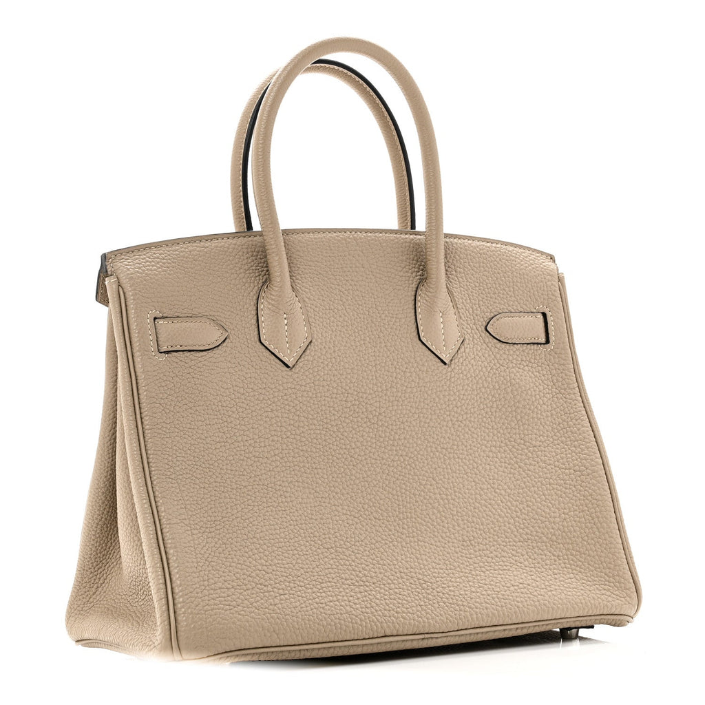 Togo BIRKIN 30 Gris Tourterelle