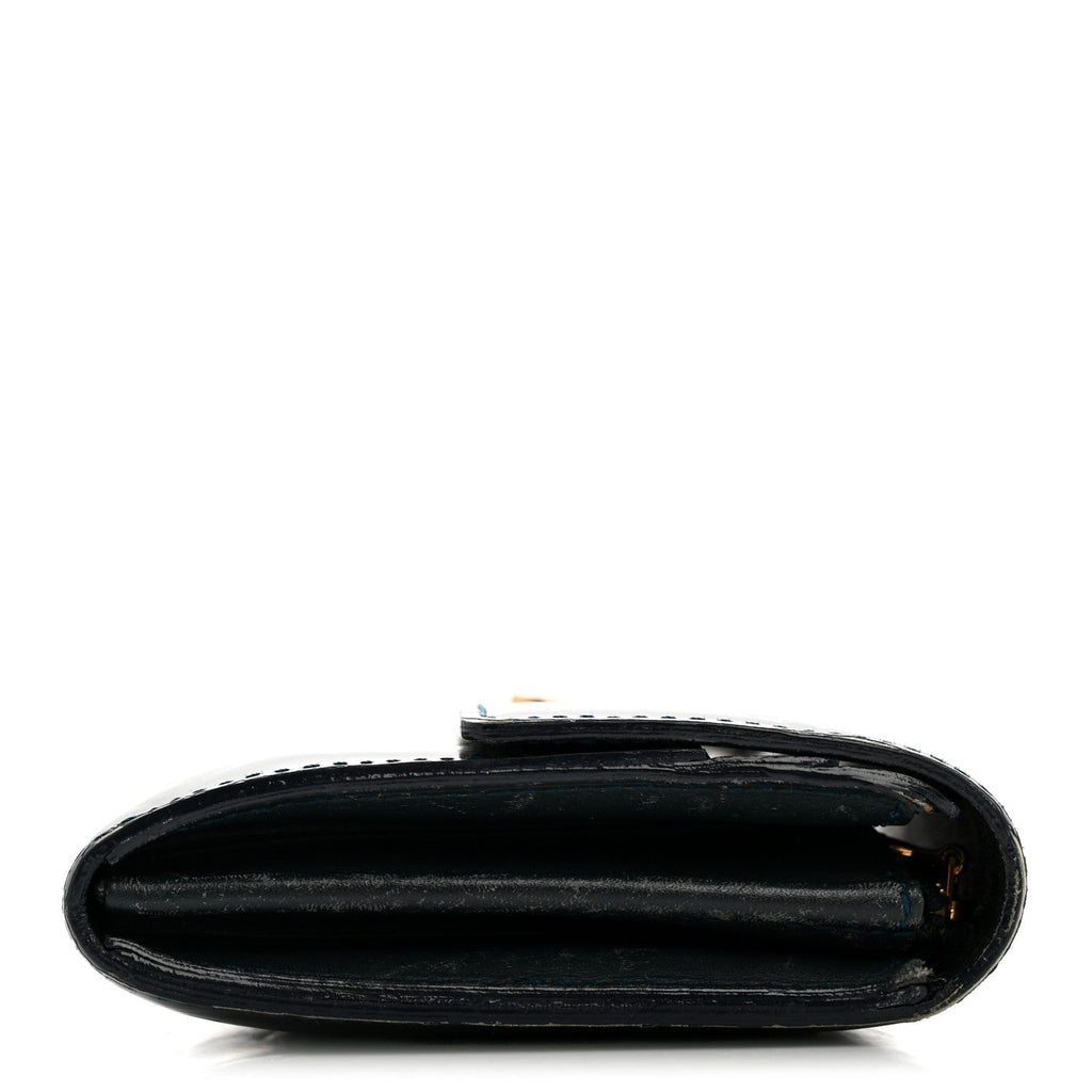 Vernis Sarah Wallet Blue Nuit