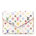 LV x TM Monogram Multicolor Victorine Wallet White
