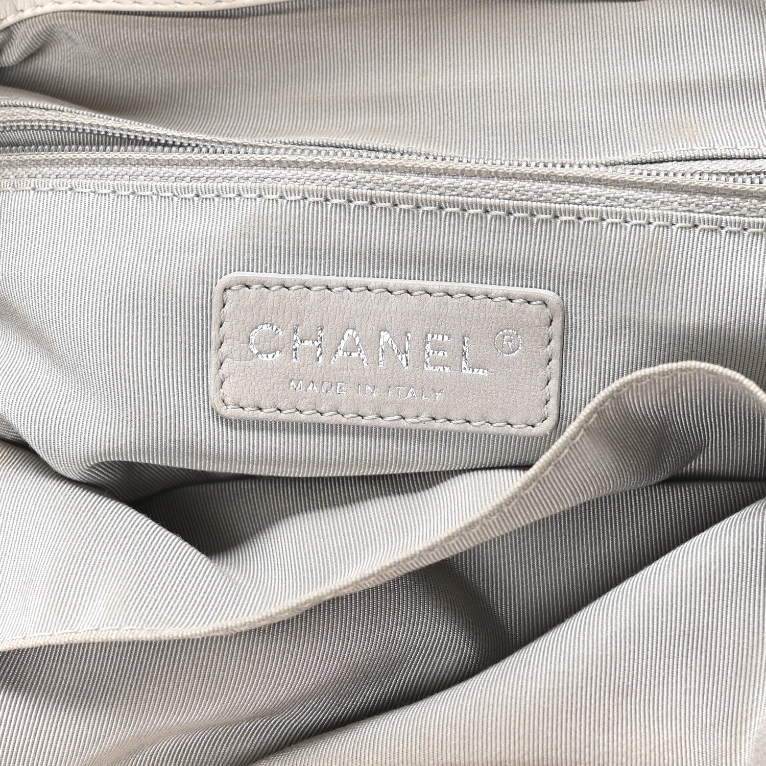 Lambskin Quilted Beijing Backpack Bag White
