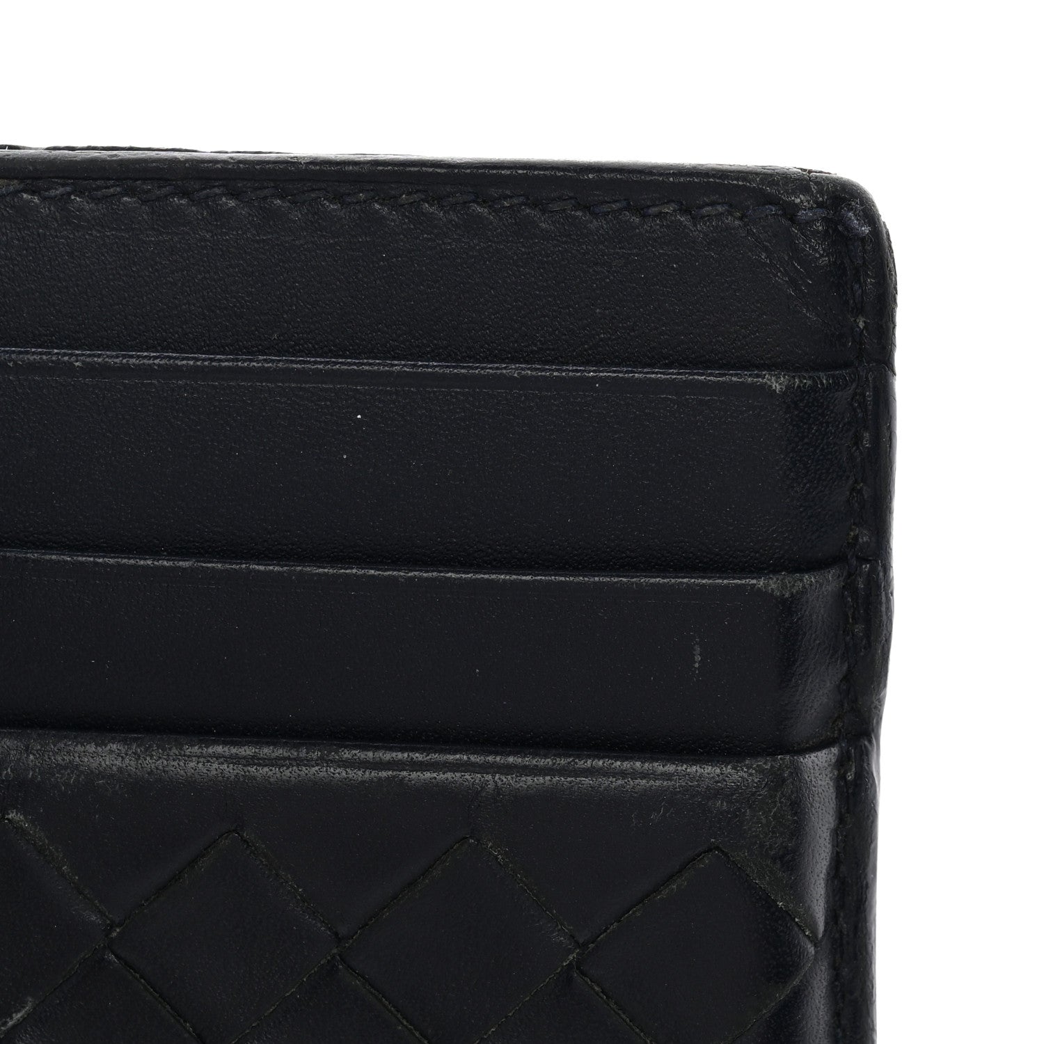Nappa Intrecciato  Holder Deep Blue