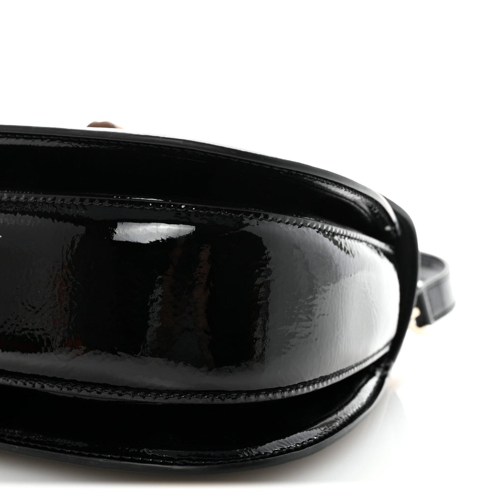 Skipper Calf Web Medium Bamboo 1947 Top Handle Bag Black