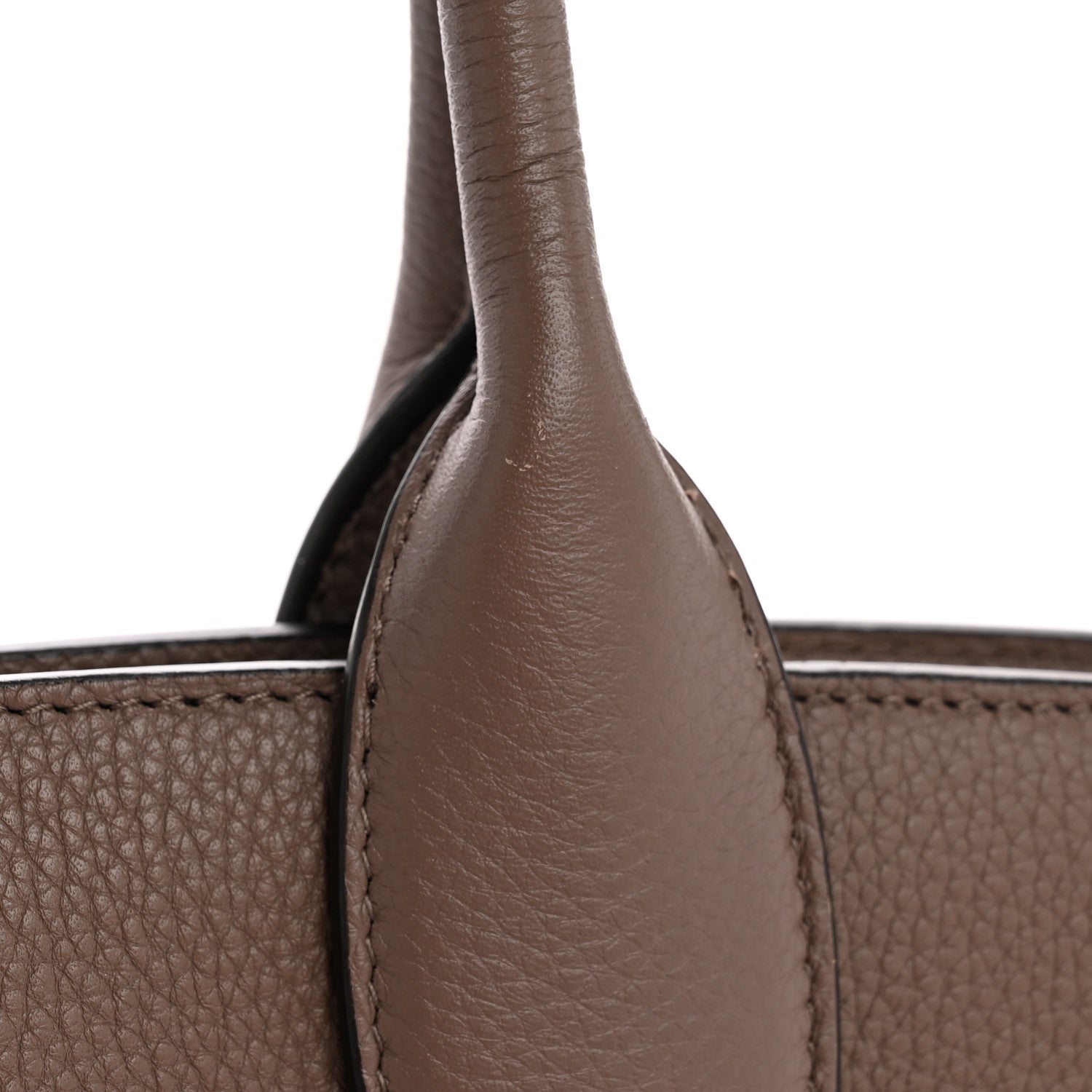Calfskin Large Studio Bag Caraway Seed