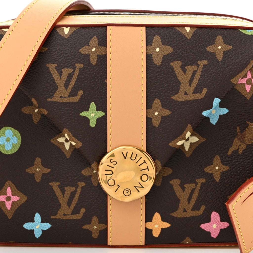 X TYLER THE CREATOR Monogram Craggy Envelope Messenger Chocolate