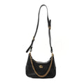 Goatskin Small Aphrodite Shoulder Bag Black