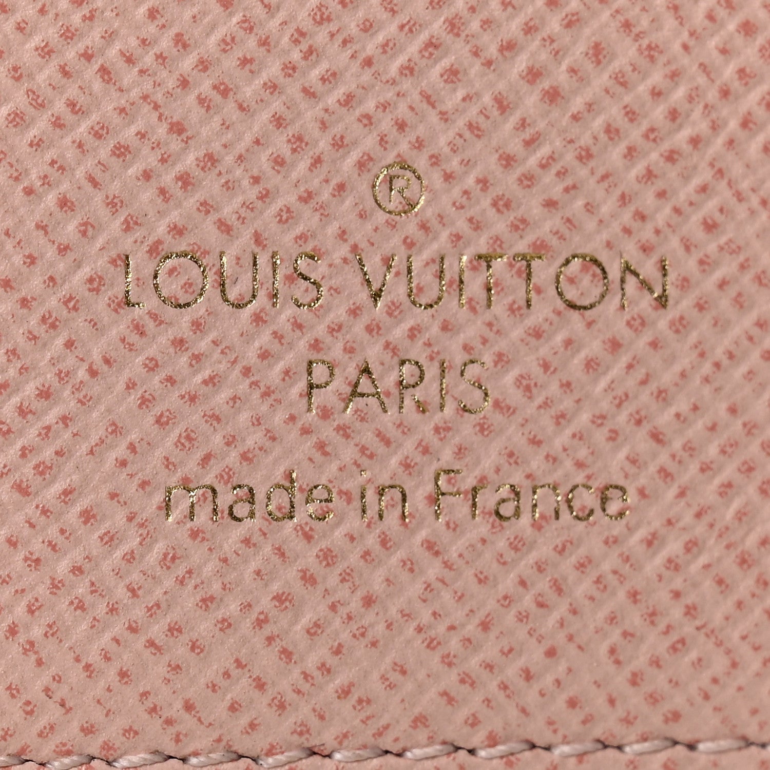 Monogram Juliette Wallet Rose Ballerine