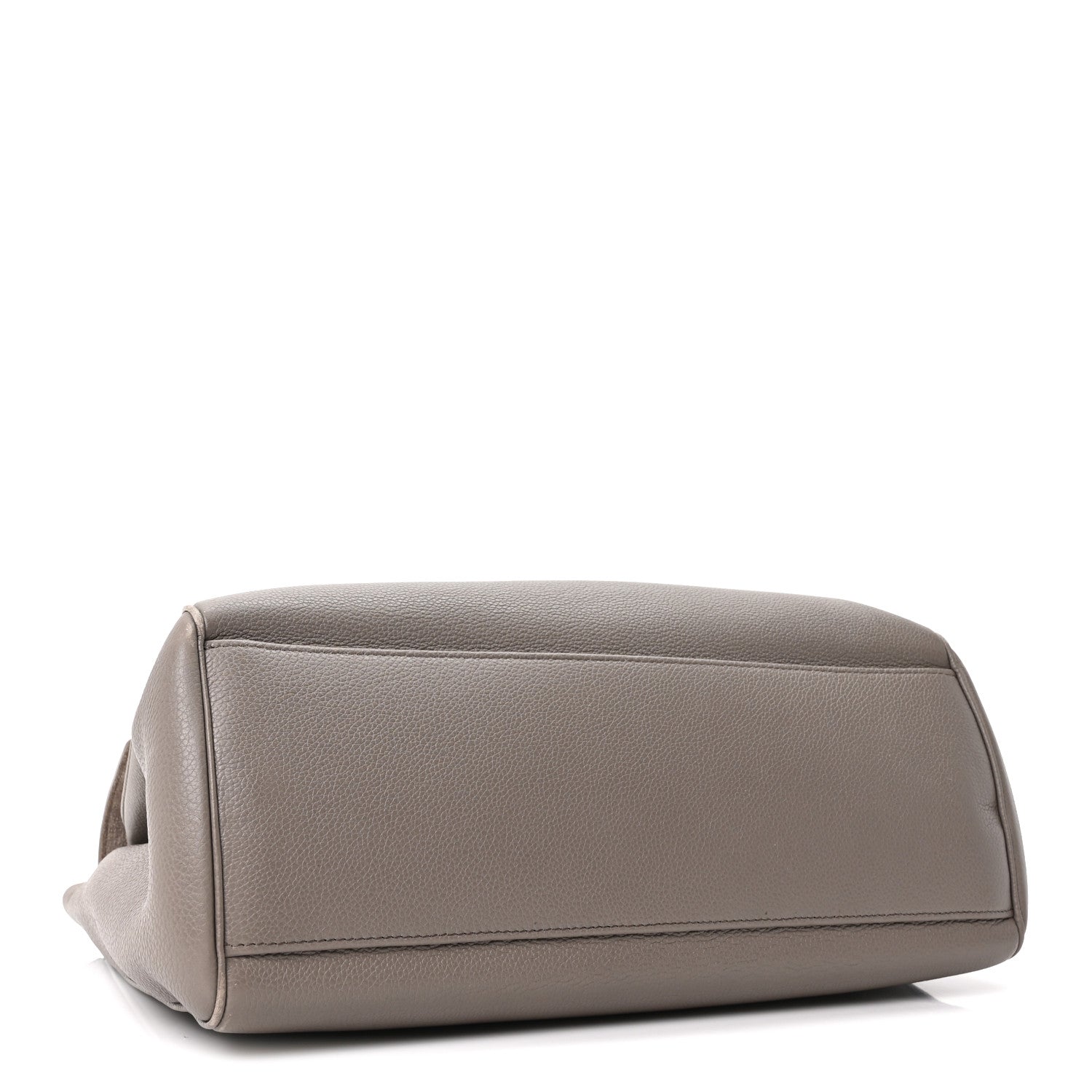 Supple Grained Calfskin Medium Soft 16 Bag Pebble