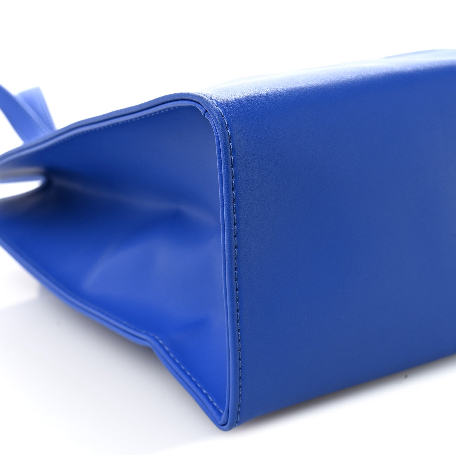 Vegan Leather Medium Shopping Bag Painters Tape