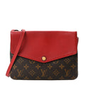 Monogram Twice Pochette Cherry