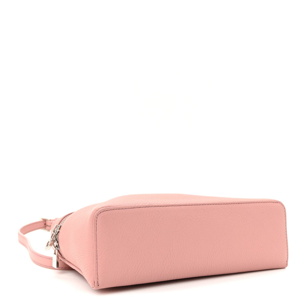 Grained Calfskin L19 Extra Pocket Pouch Rosa