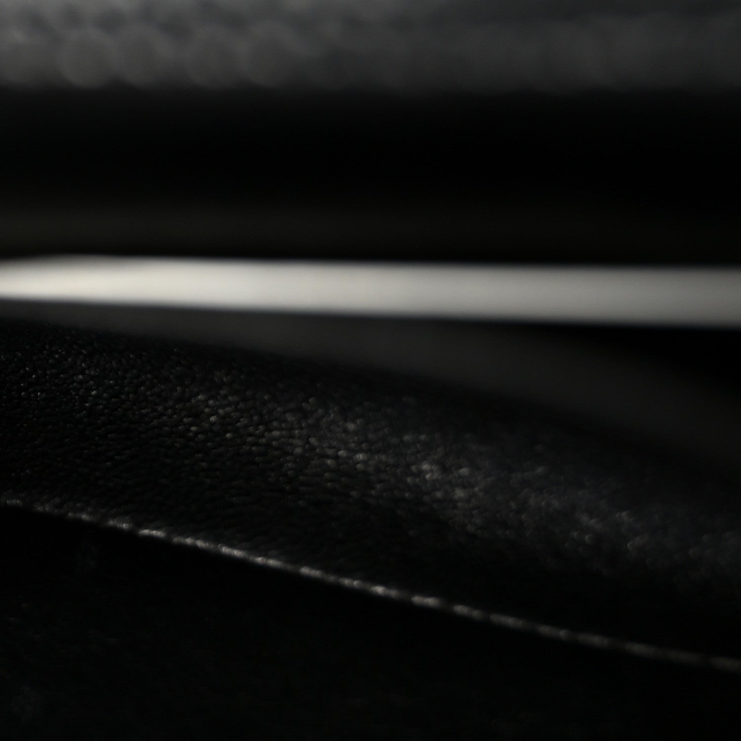 Caviar Quilted East West Flap Black
